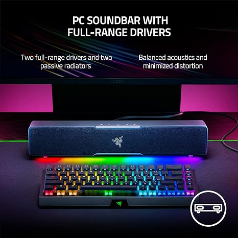 Razer Leviathan V2 X - PC Gaming Sound Bar - FRML Packaging