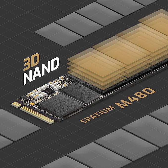 MSI SPATIUM M480 M.2 PCIe 4.0 NVMe SSD 1TB