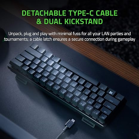 Razer Huntsman Mini - 60% Optical Gaming Keyboard (Clicky Purple Switch)