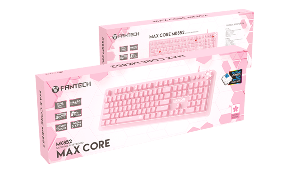 FANTECH MAX CORE MK852 PINK
