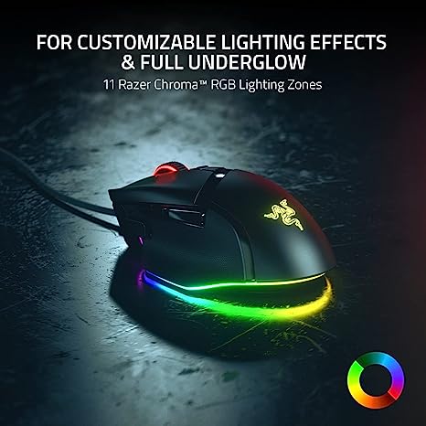 Razer Basilisk V3- Ergonomic Wired Gaming Mouse