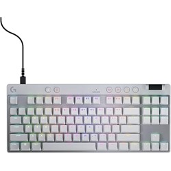 Logitech G PRO X TKL RAPID White Gaming Keyboard 