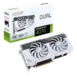 ASUS DUAL RTX 4070 O12G WHITE