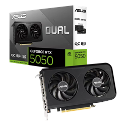 ASUS Dual GeForce RTX™ 5050 8GB GDDR6 OC Edition
