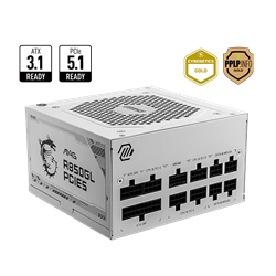 MSI MAG A850GL PCIE5 WHITE