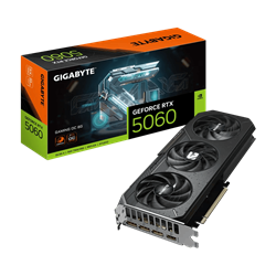 GIGABYTE GeForce RTX 5060 Gaming OC 8G  128-bit GDDR7, PCIe 5.0