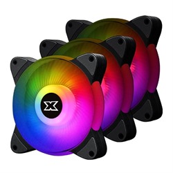 Xigmatek Galaxy III Essential Black 3 In 1 ARGB Fan