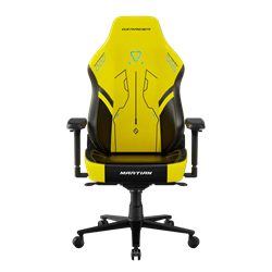 DXRacer Martian Series Black Yellow Gaming Chair Size L