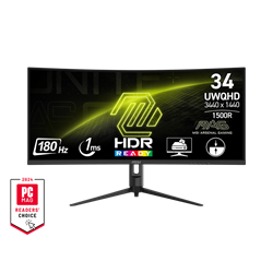 MSI MAG 342CQR E2 34'' (4K 180Hz Curved VA)
