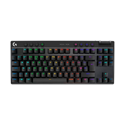 Logitech G PRO X TKL LIGHTSPEED Gaming Keyboard-BLACK-US-2.4GHZ/BT-N/A-APANZ-122-TACTILE