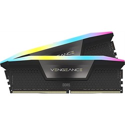 CORSAIR VENGEANCE RGB DDR5 RAM 64GB (2x32GB) 6000MHz