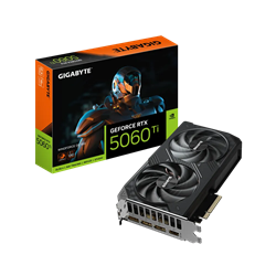 GIGABYTE RTX 5060Ti WINDFORCE OC 16G GDDR7, PCIe 5.0