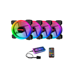 FCA140 Fan RGB 12cm (1Set = 4Fan)